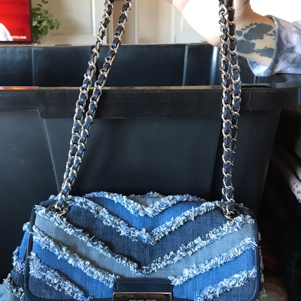 Michael Kors Denim Crossbody